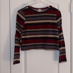 HERSHE XS Crop Too LongSleeve